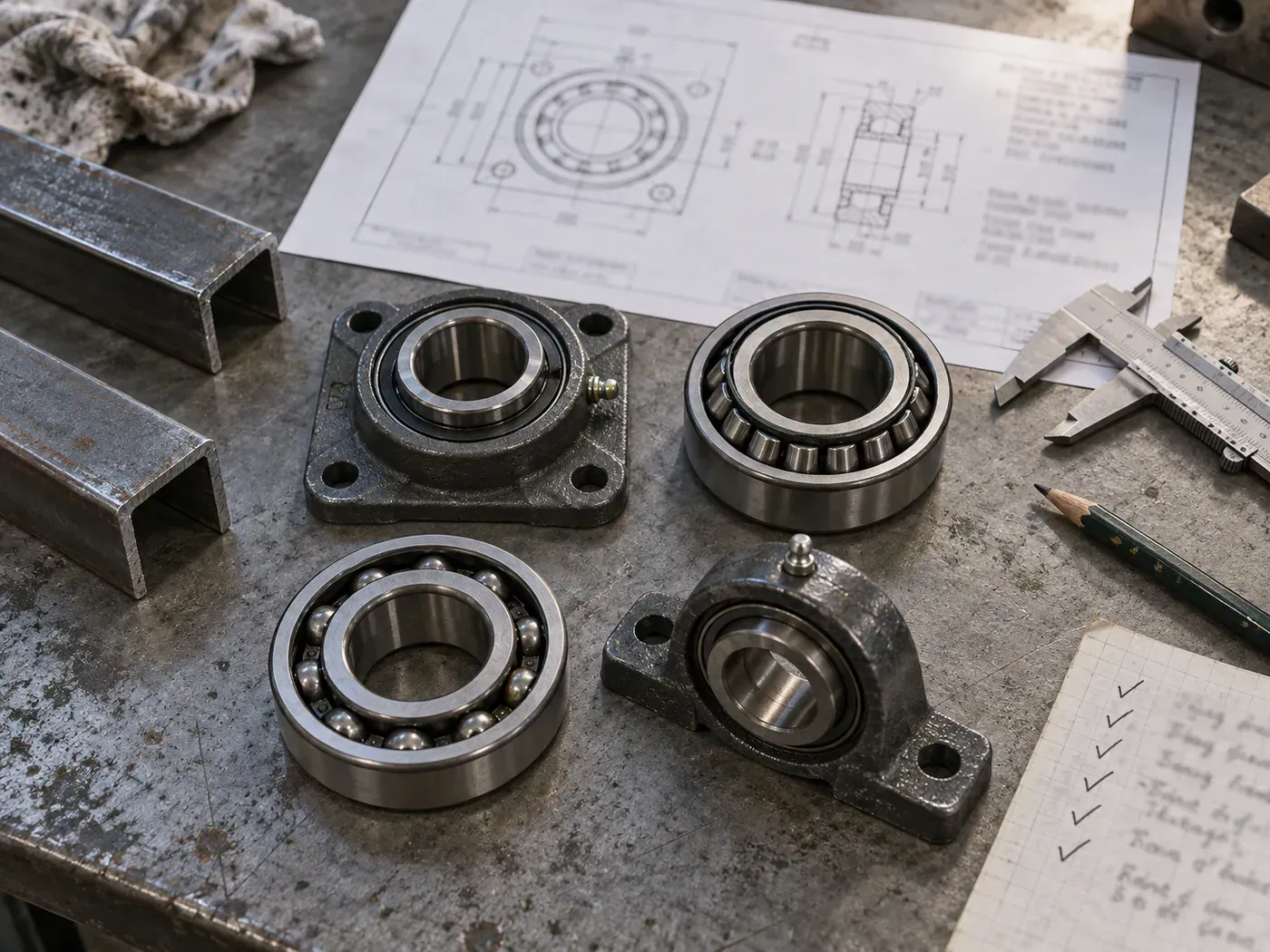 WINKEL Bearing Cross Reference Guide — combined bearing selection and replacement guide